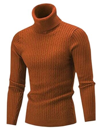 Autumn Winter Men’s Turtleneck Sweater