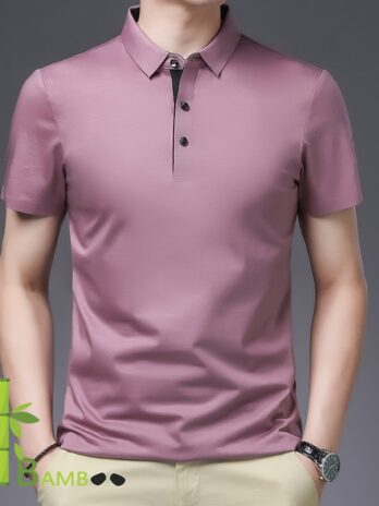 Business High Quality Cotton Polo Shirt Men