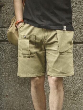 army green shorts