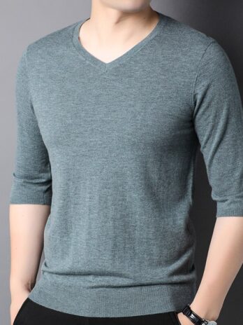 Men’s Woolen Sweater T-shirt